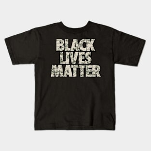 Black Lives Matter Camo Kids T-Shirt